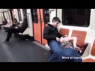 public sex in the subway